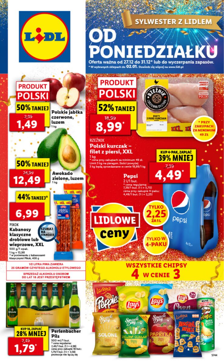 Gazetka OFERTA WAŻNA OD 27.12 DO 02.01