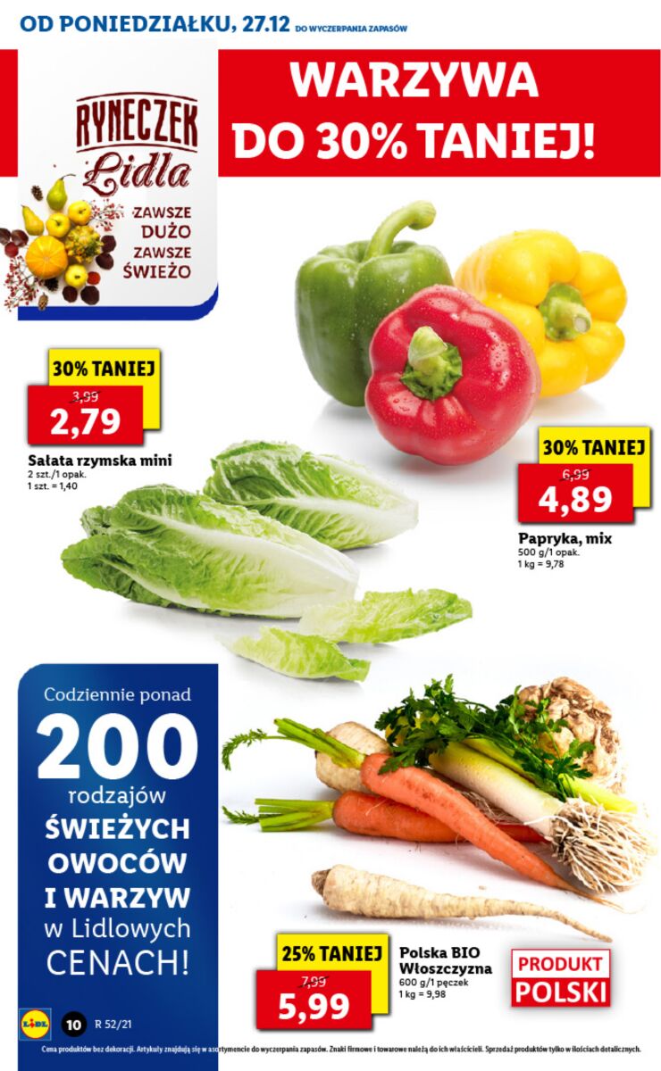 Gazetka OFERTA WAŻNA OD 27.12 DO 02.01