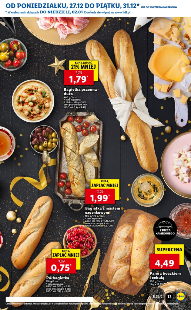 Gazetka OFERTA WAŻNA OD 27.12 DO 02.01