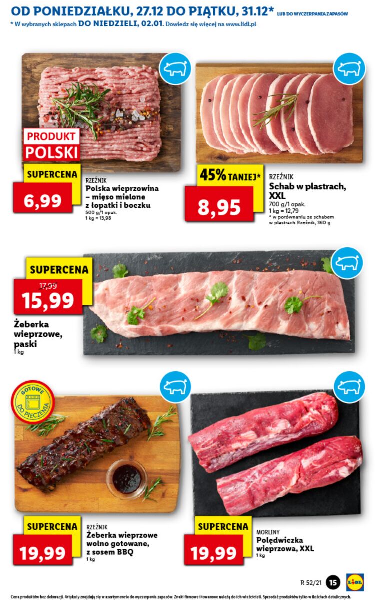 Gazetka OFERTA WAŻNA OD 27.12 DO 02.01