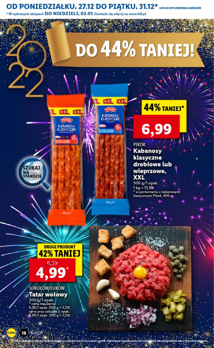 Gazetka OFERTA WAŻNA OD 27.12 DO 02.01
