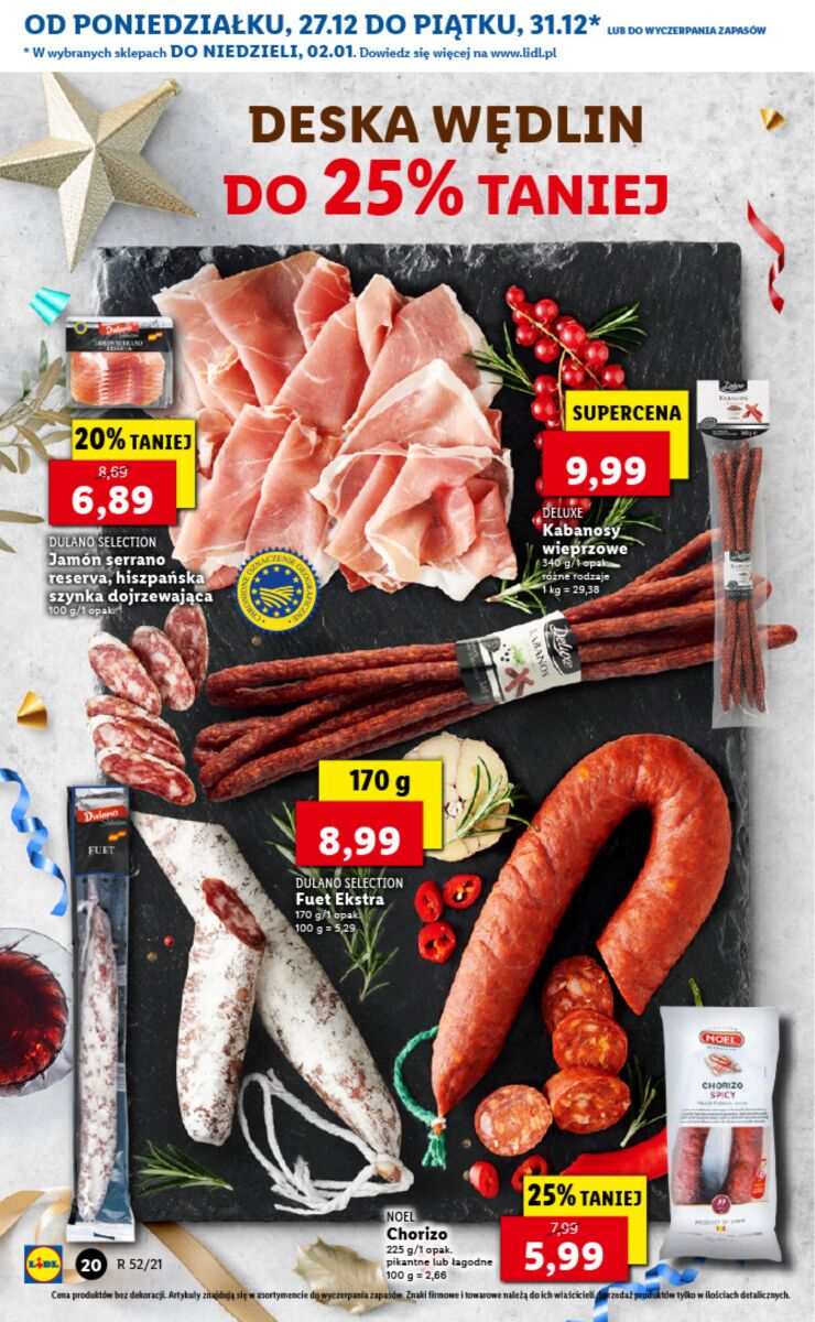 Gazetka OFERTA WAŻNA OD 27.12 DO 02.01