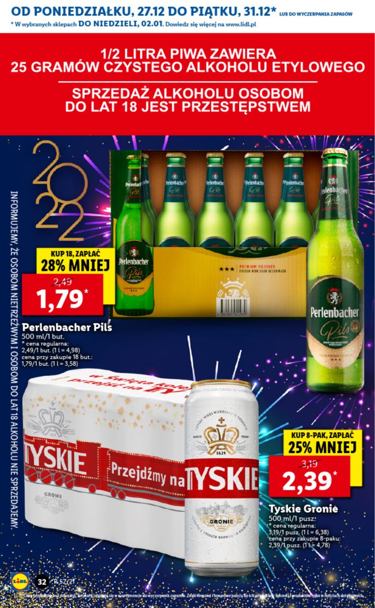 Gazetka OFERTA WAŻNA OD 27.12 DO 02.01