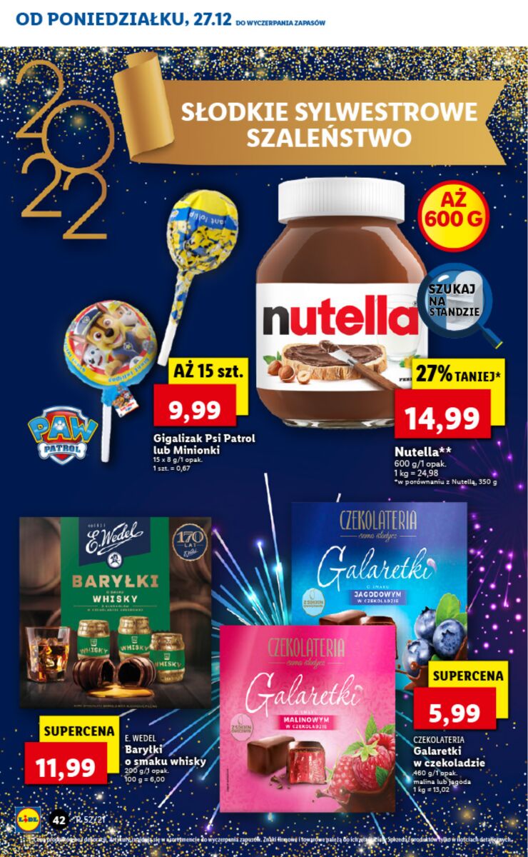 Gazetka OFERTA WAŻNA OD 27.12 DO 02.01