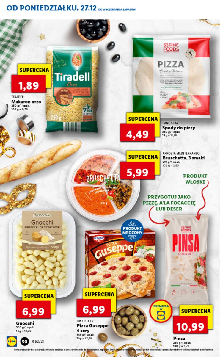 Gazetka OFERTA WAŻNA OD 27.12 DO 02.01
