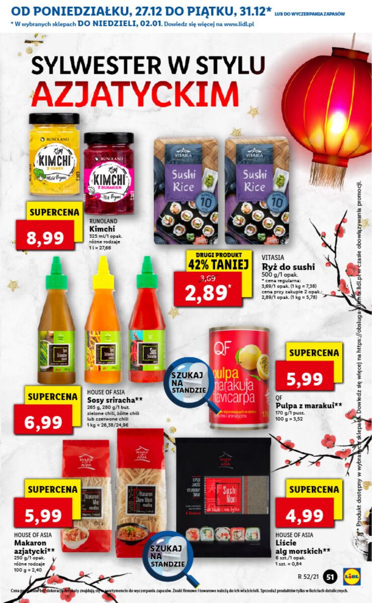 Gazetka OFERTA WAŻNA OD 27.12 DO 02.01