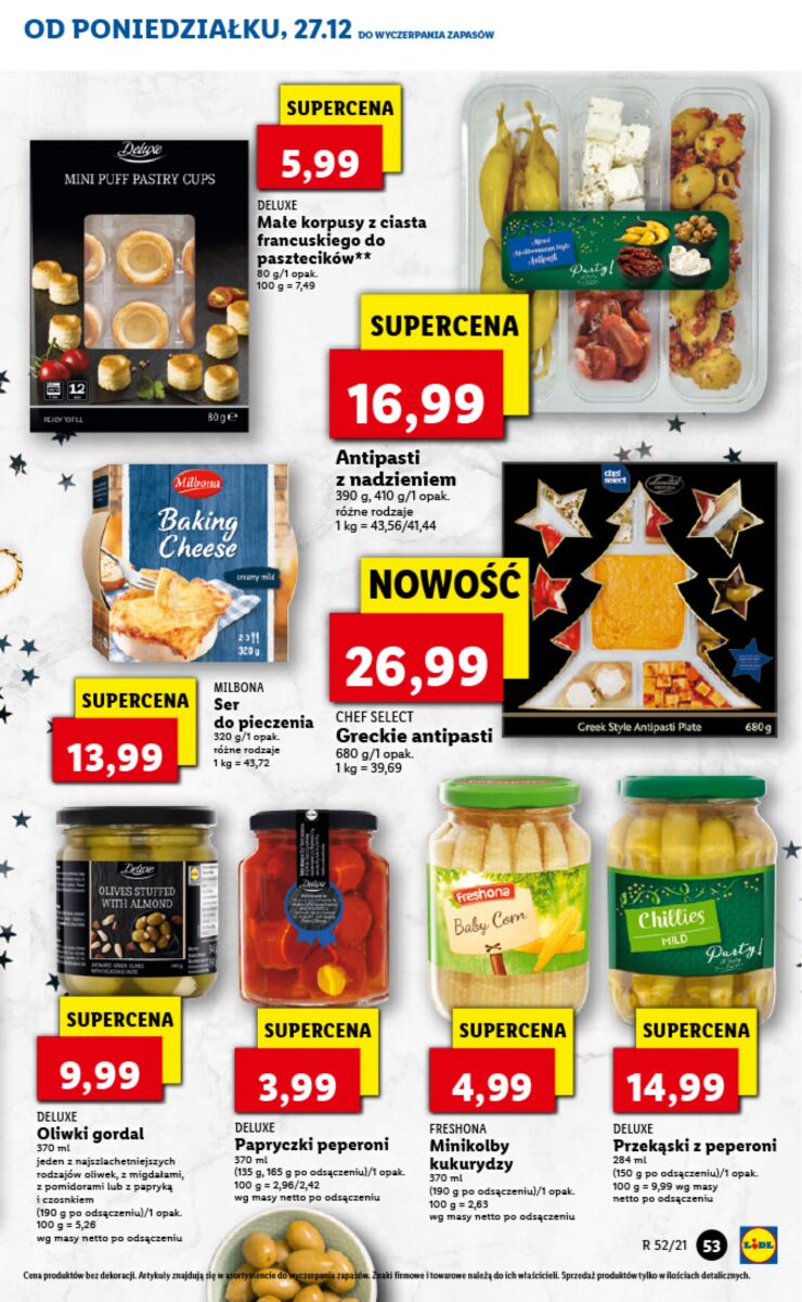 Gazetka OFERTA WAŻNA OD 27.12 DO 02.01