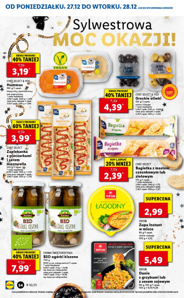 Gazetka OFERTA WAŻNA OD 27.12 DO 02.01
