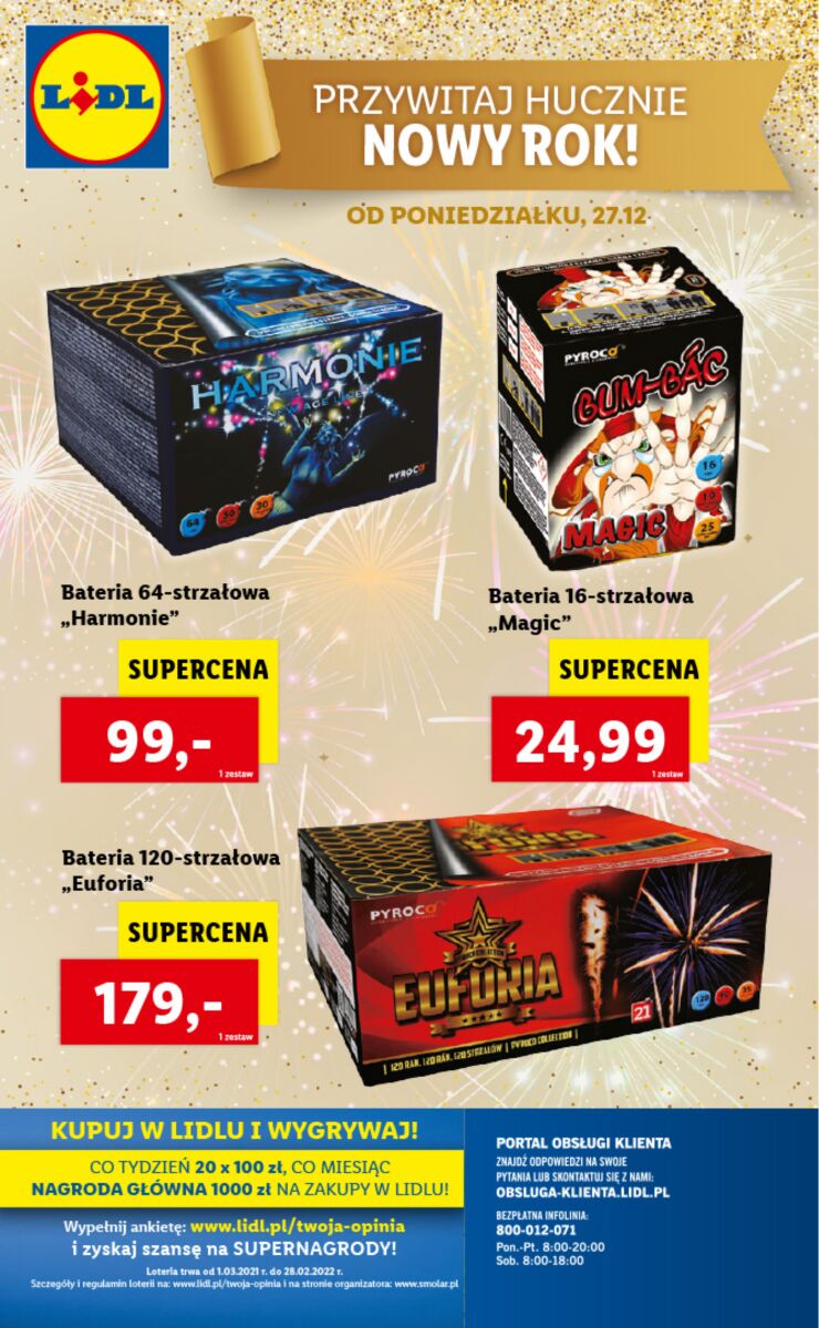 Gazetka OFERTA WAŻNA OD 27.12 DO 02.01