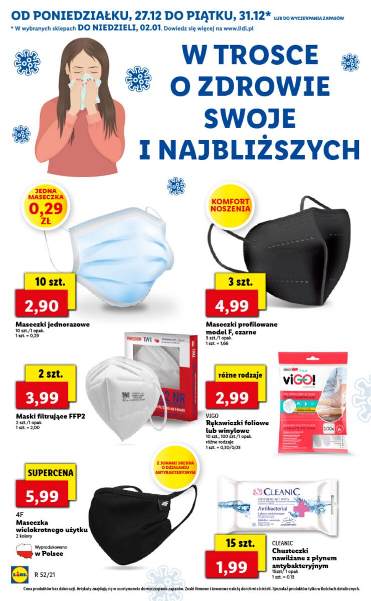 Gazetka OFERTA WAŻNA OD 27.12 DO 02.01