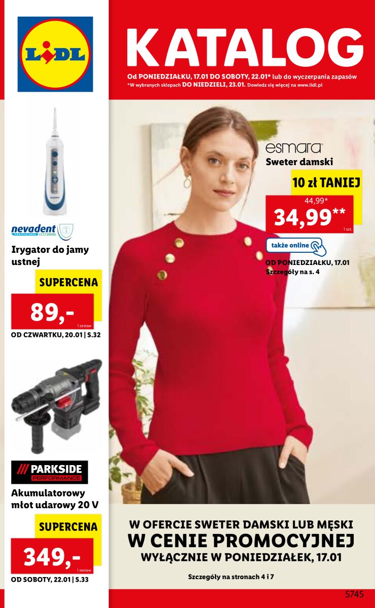 Gazetka OFERTA WAŻNA OD 17.01 DO 23.01