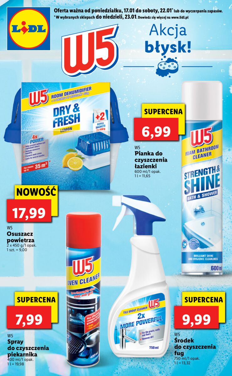 Gazetka OFERTA WAŻNA OD 17.01 DO 23.01