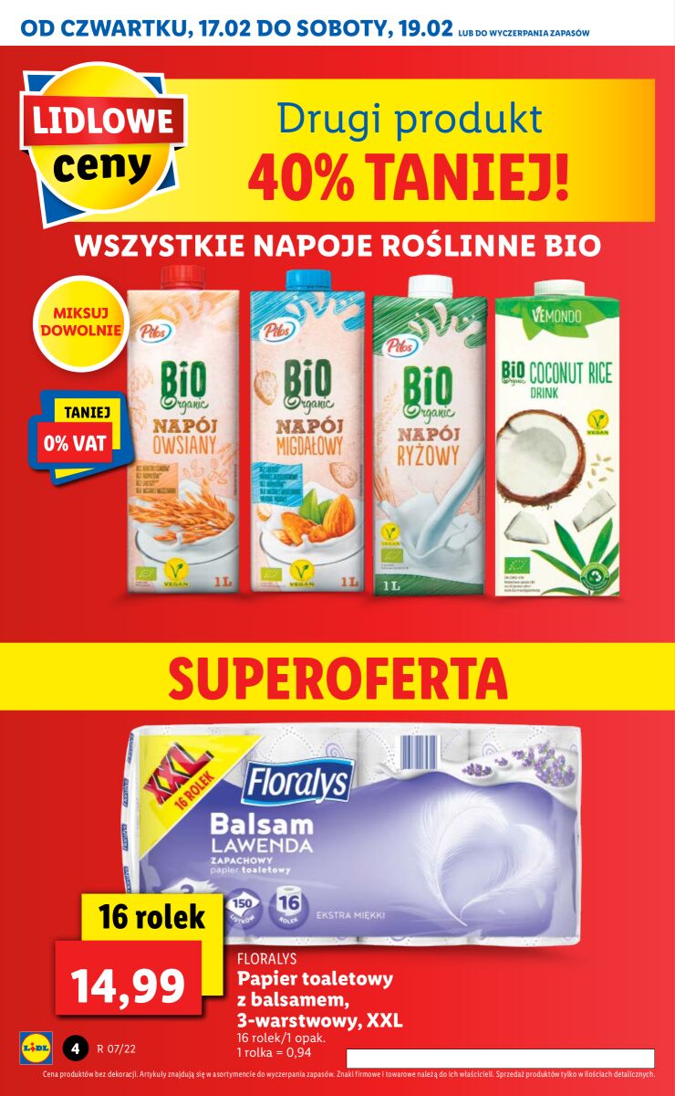 Gazetka OFERTA WAŻNA OD 17.02 DO 19.02