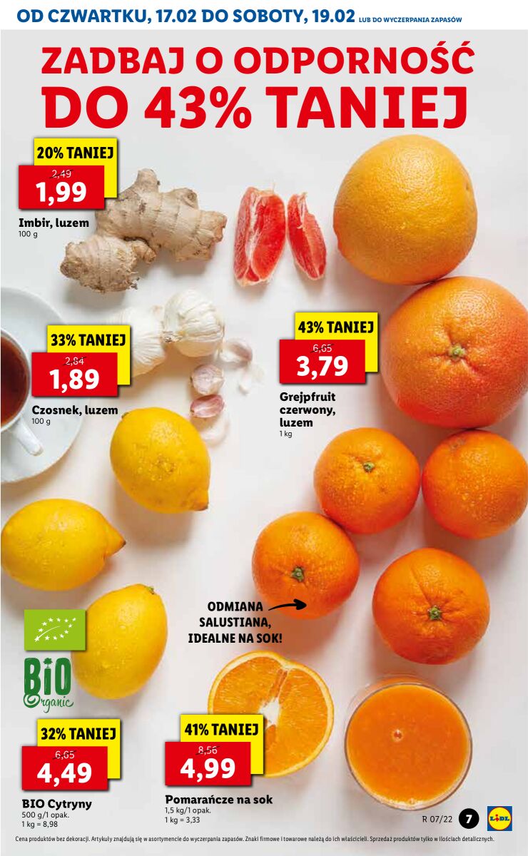 Gazetka OFERTA WAŻNA OD 17.02 DO 19.02