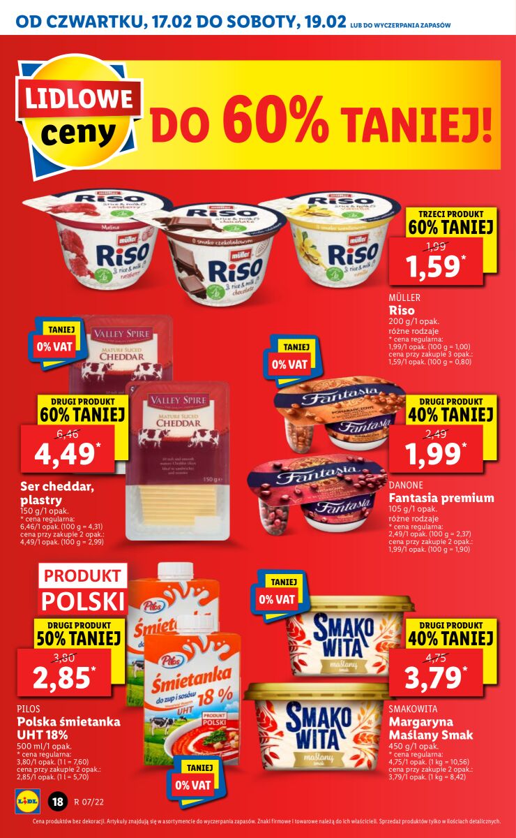 Gazetka OFERTA WAŻNA OD 17.02 DO 19.02