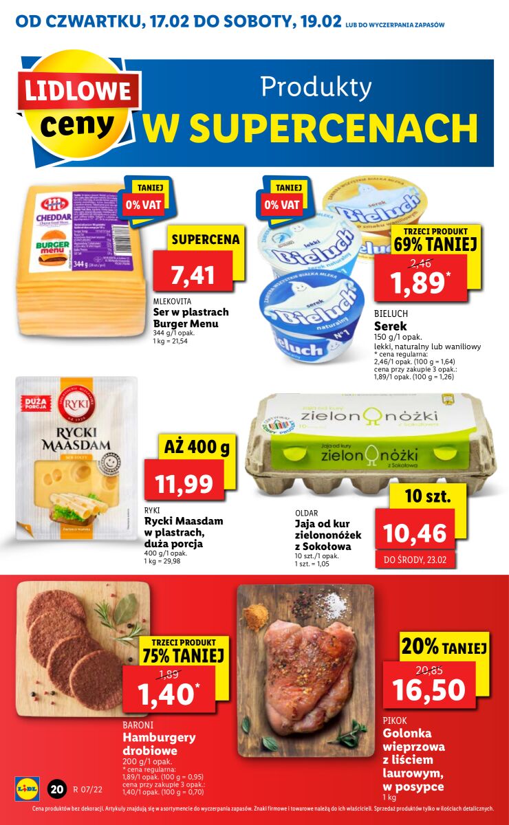 Gazetka OFERTA WAŻNA OD 17.02 DO 19.02