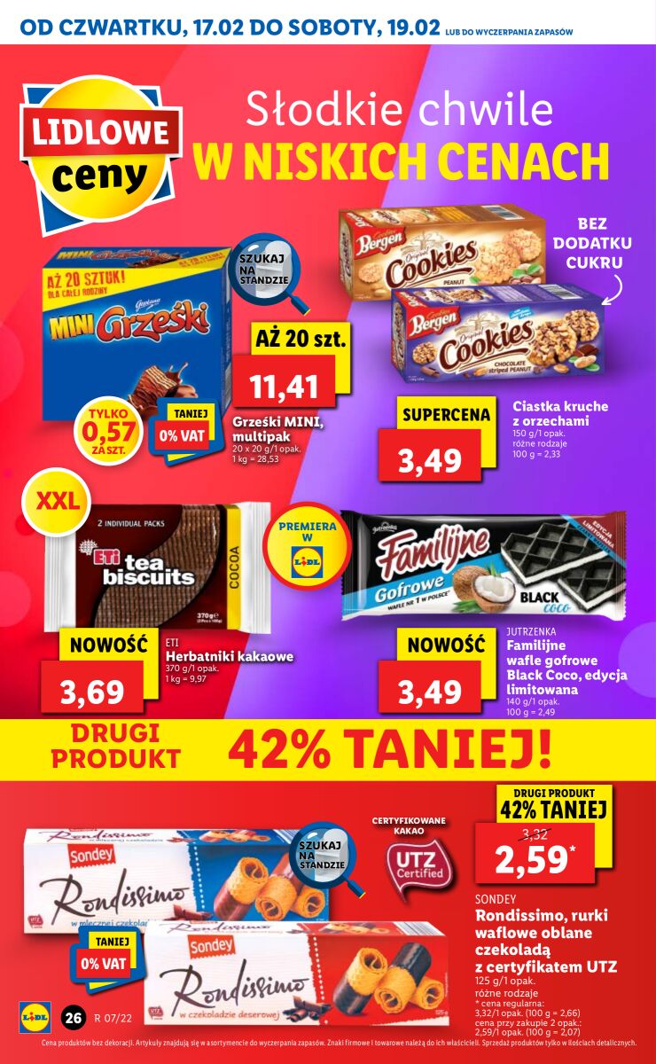 Gazetka OFERTA WAŻNA OD 17.02 DO 19.02