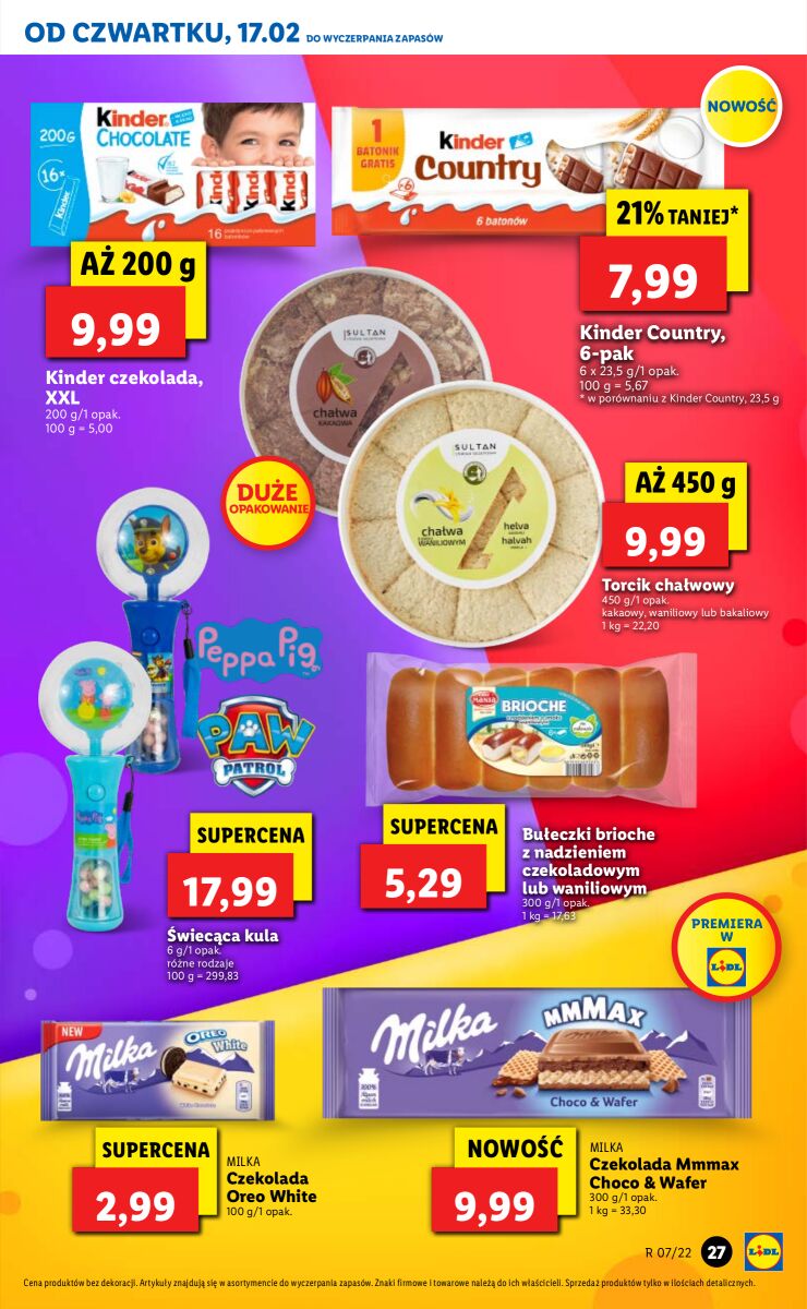 Gazetka OFERTA WAŻNA OD 17.02 DO 19.02