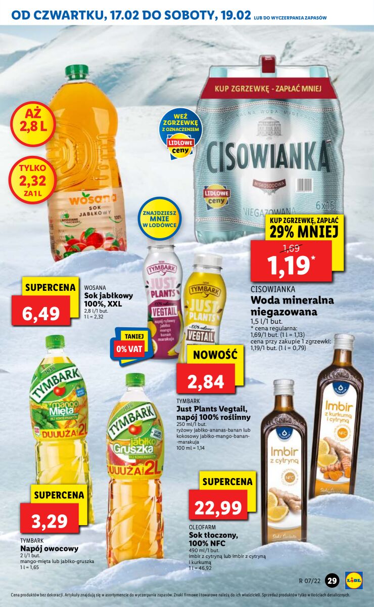 Gazetka OFERTA WAŻNA OD 17.02 DO 19.02