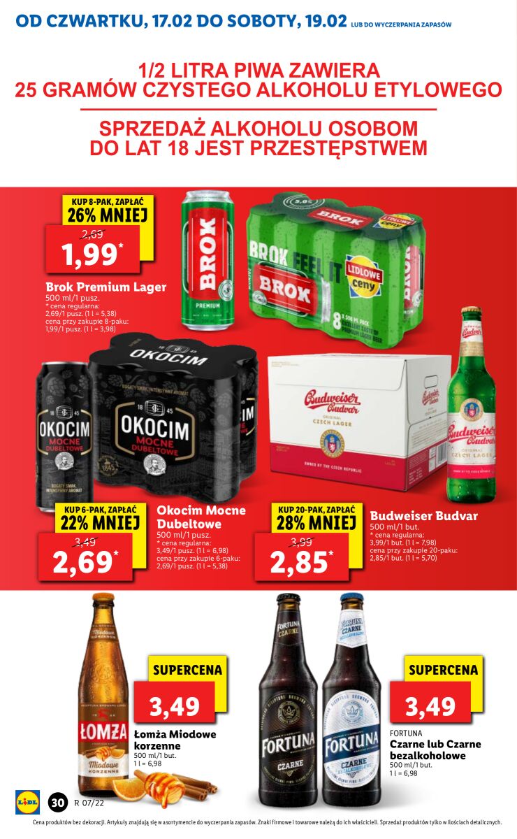 Gazetka OFERTA WAŻNA OD 17.02 DO 19.02