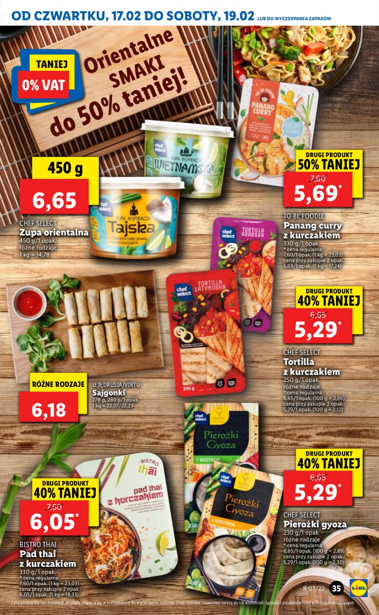Gazetka OFERTA WAŻNA OD 17.02 DO 19.02