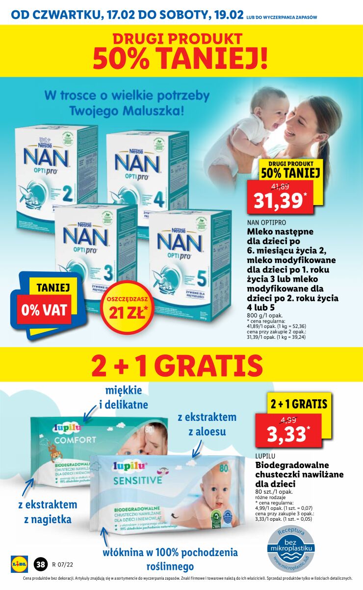 Gazetka OFERTA WAŻNA OD 17.02 DO 19.02