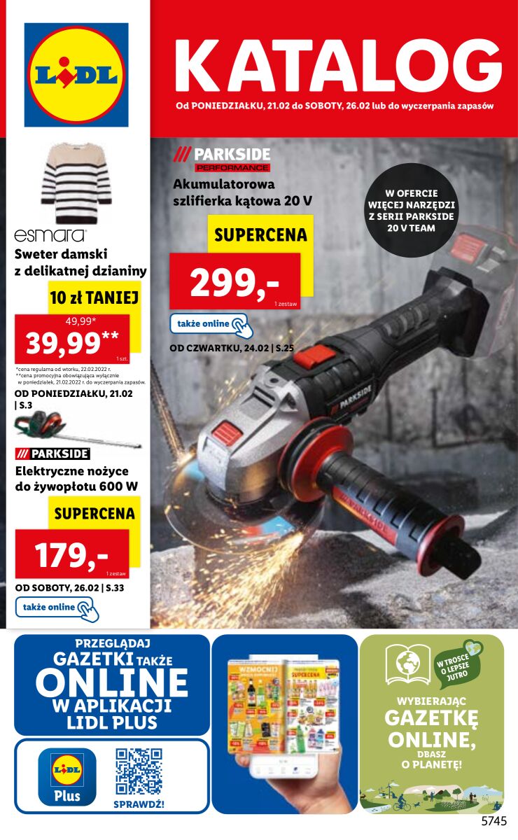Gazetka OFERTA WAŻNA OD 21.02 DO 26.02