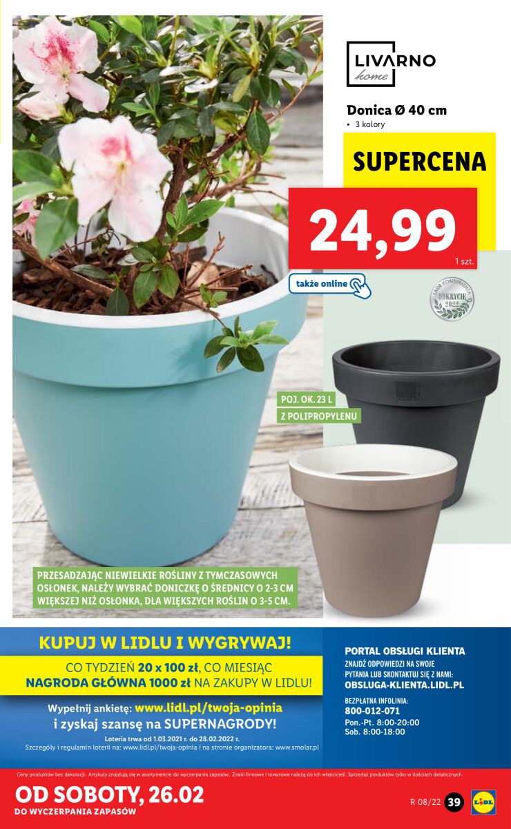 Gazetka OFERTA WAŻNA OD 21.02 DO 26.02