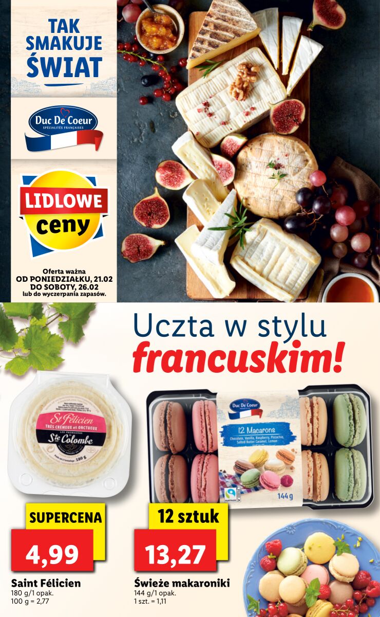 Gazetka OFERTA WAŻNA OD 21.02 DO 26.02