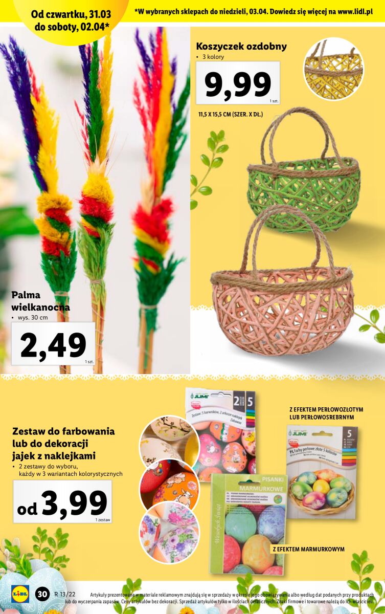 Gazetka OFERTA WAŻNA OD 28.03