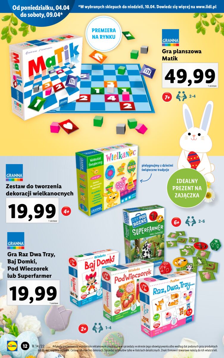 Gazetka OFERTA WAŻNA OD 04.04