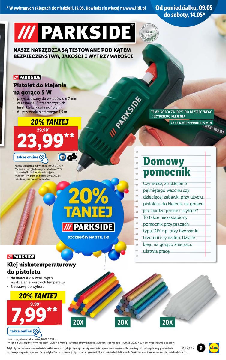 Gazetka OFERTA WAŻNA OD 09.05