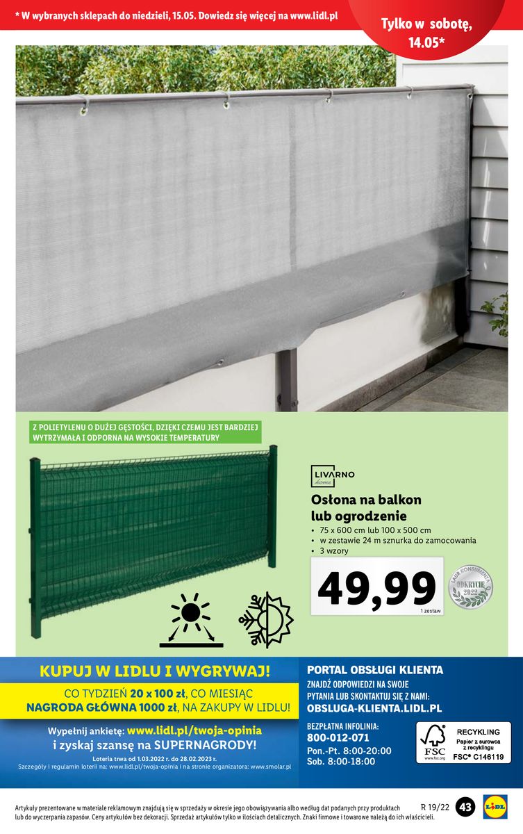 Gazetka OFERTA WAŻNA OD 09.05