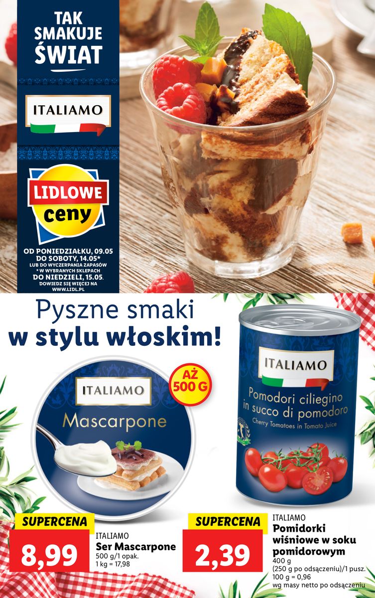 Gazetka OFERTA WAŻNA OD 09.05