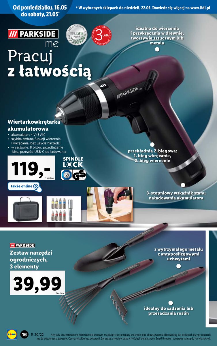Gazetka OFERTA WAŻNA OD 16.05