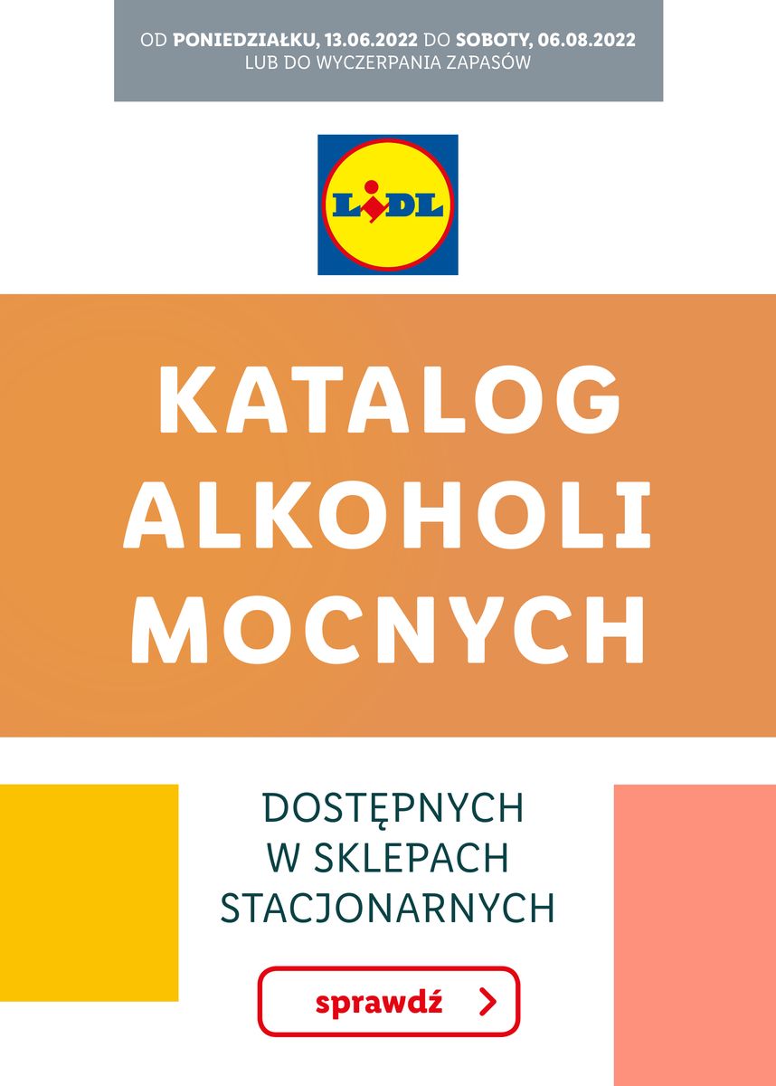 Gazetka KATALOG ALKOHOLI MOCNYCH