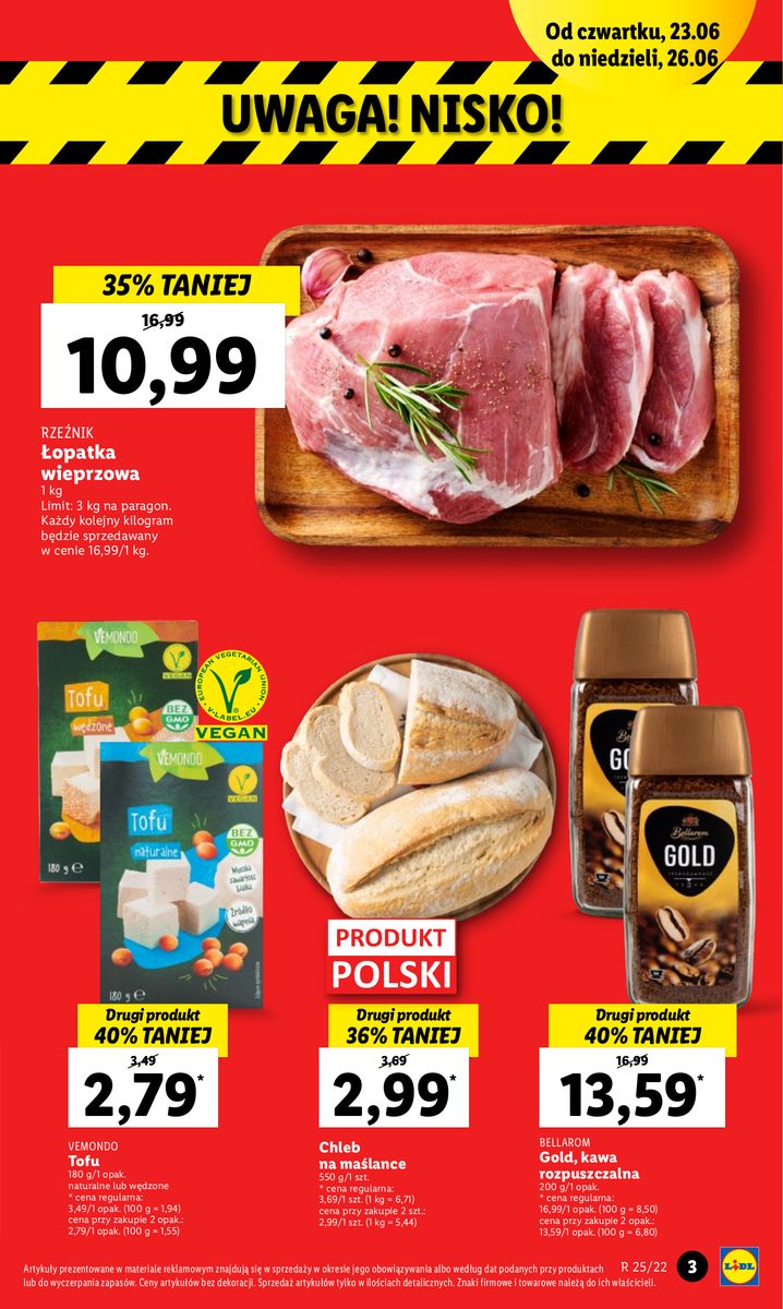 Gazetka OFERTA WAŻNA OD 23.06 DO 26.06