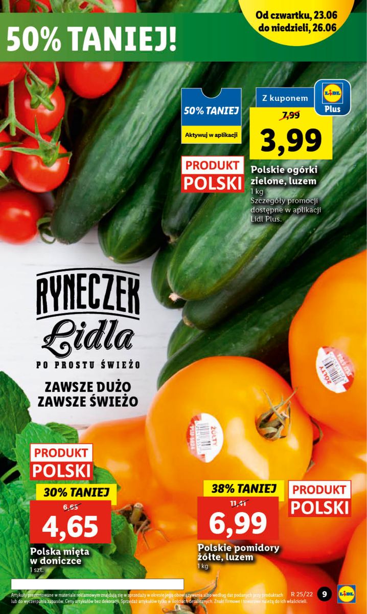 Gazetka OFERTA WAŻNA OD 23.06 DO 26.06