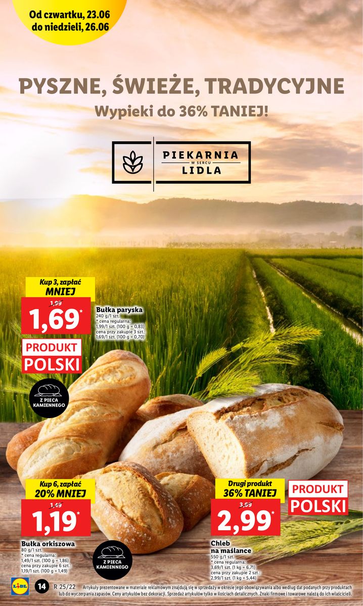 Gazetka OFERTA WAŻNA OD 23.06 DO 26.06