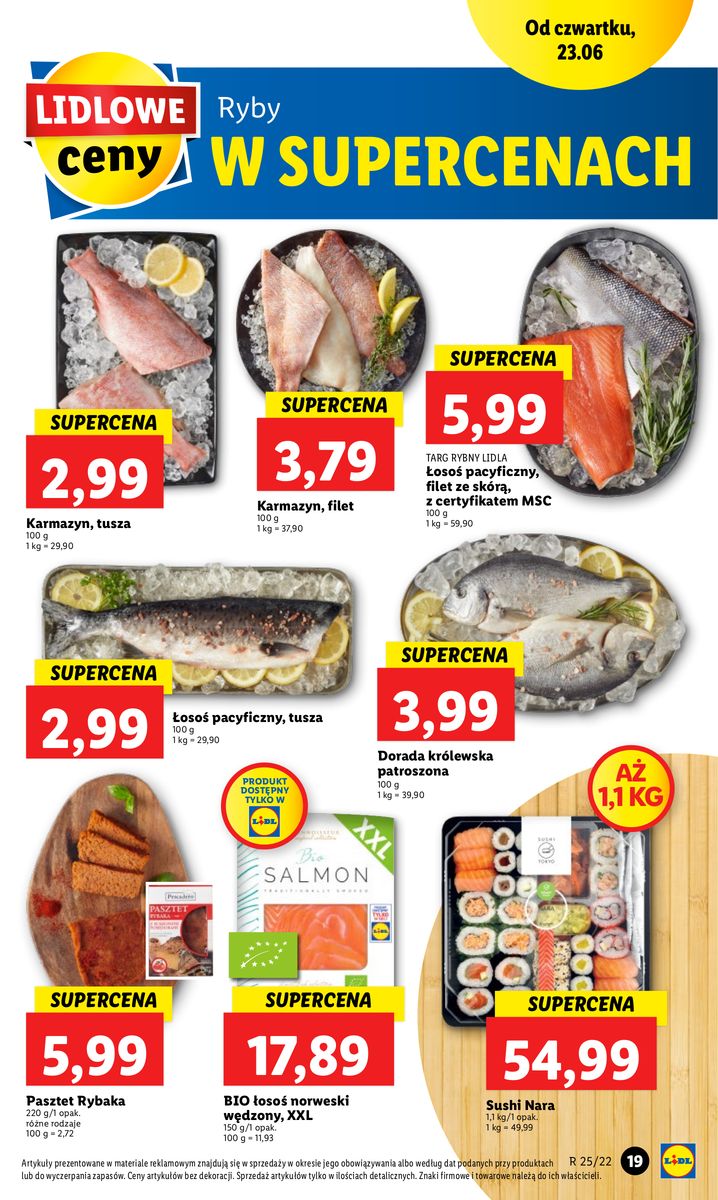 Gazetka OFERTA WAŻNA OD 23.06 DO 26.06