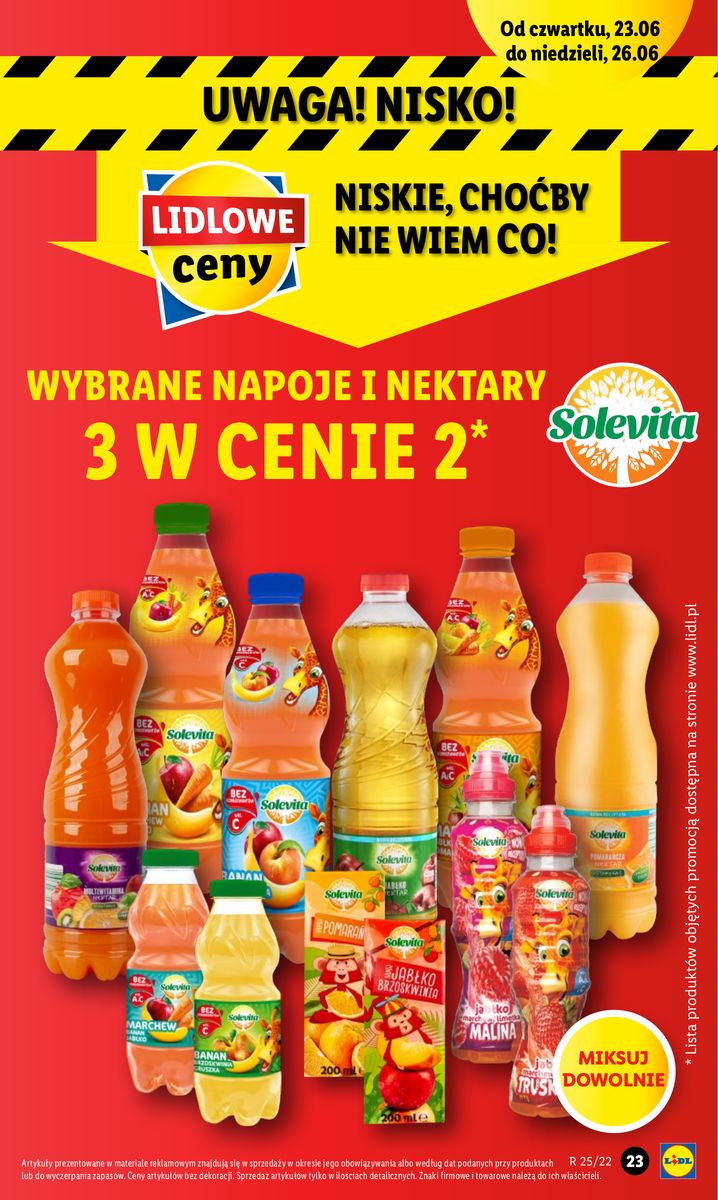Gazetka OFERTA WAŻNA OD 23.06 DO 26.06