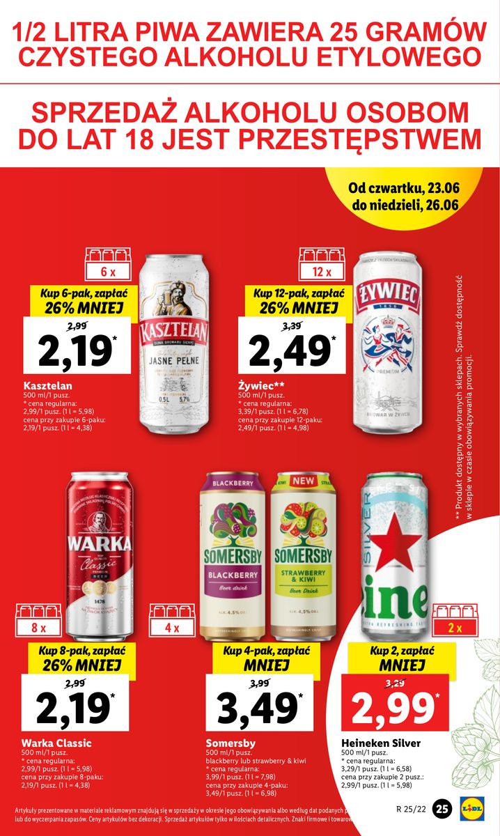 Gazetka OFERTA WAŻNA OD 23.06 DO 26.06