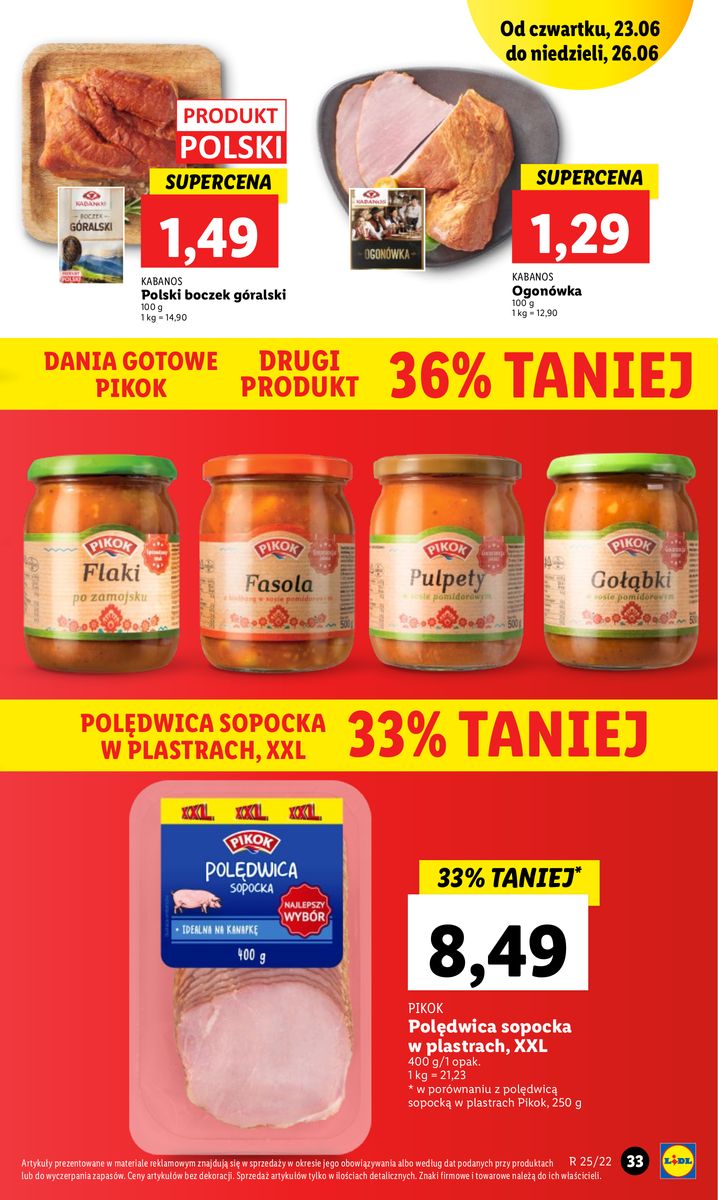 Gazetka OFERTA WAŻNA OD 23.06 DO 26.06