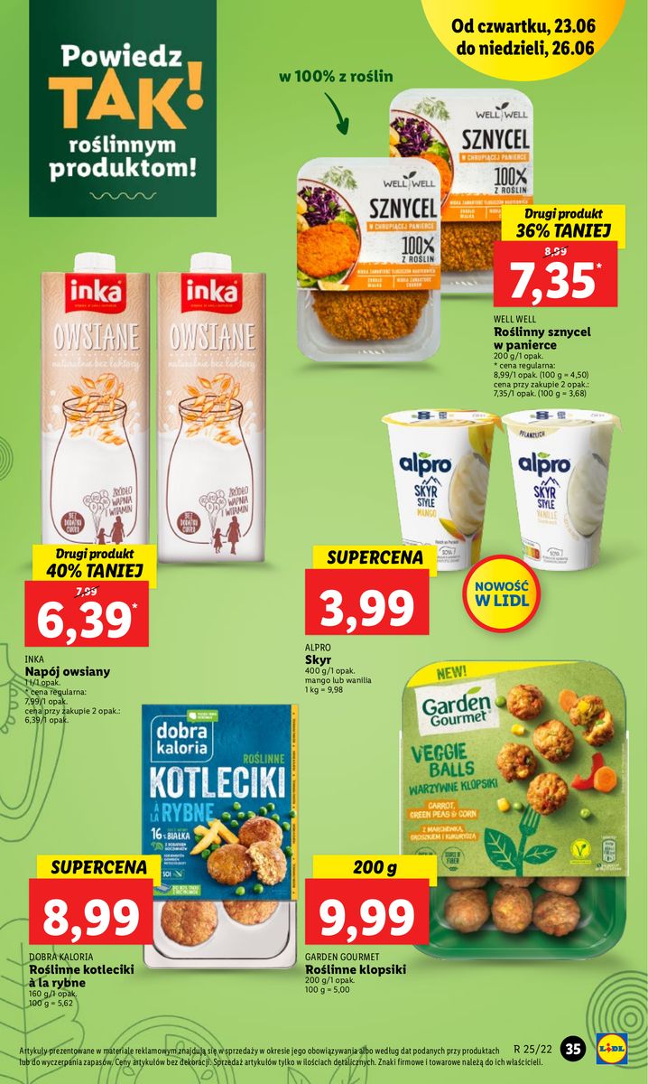 Gazetka OFERTA WAŻNA OD 23.06 DO 26.06