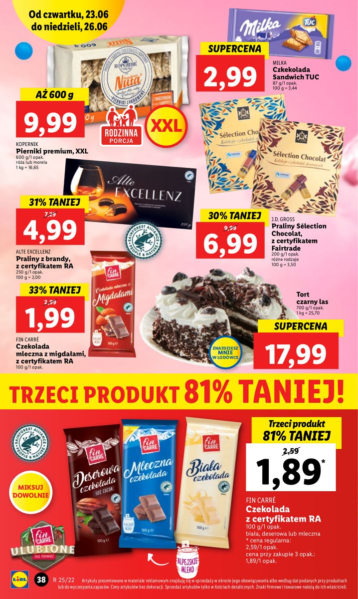 Gazetka OFERTA WAŻNA OD 23.06 DO 26.06