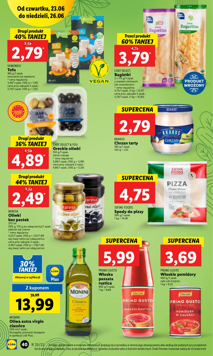 Gazetka OFERTA WAŻNA OD 23.06 DO 26.06