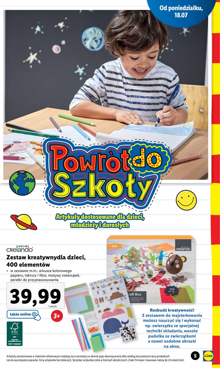 Gazetka KATALOG POWRÓT DO SZKOŁY