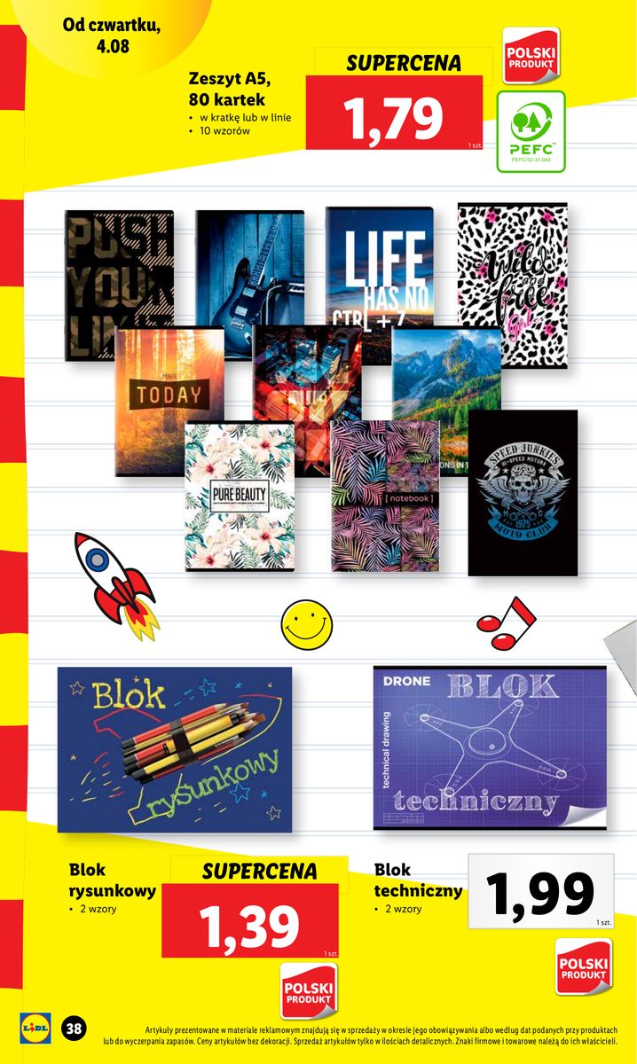 Gazetka KATALOG POWRÓT DO SZKOŁY