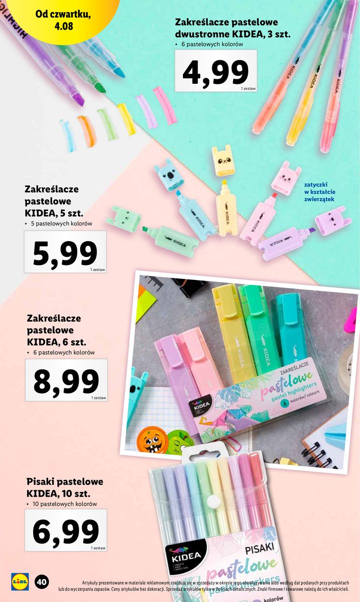 Gazetka KATALOG POWRÓT DO SZKOŁY