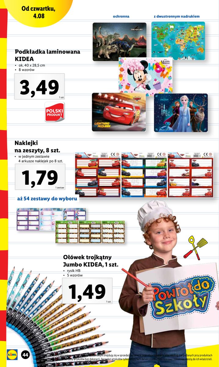 Gazetka KATALOG POWRÓT DO SZKOŁY